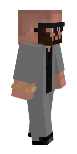 Black skin: body, right side render