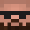 Black skin: face render