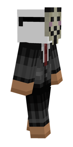 Black skin: body, right side render