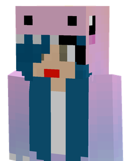 Blue skin: bust render