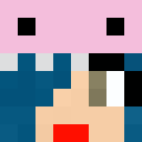 Blue skin: face render