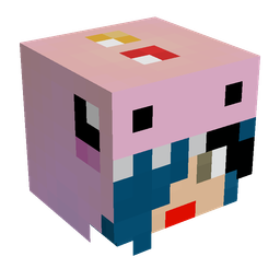 Blue skin: head render