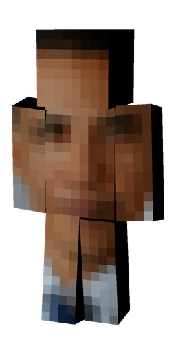 Black skin: body, front render