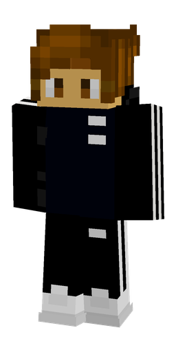 Black skin: body, front render