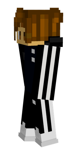 Black skin: body, left side render