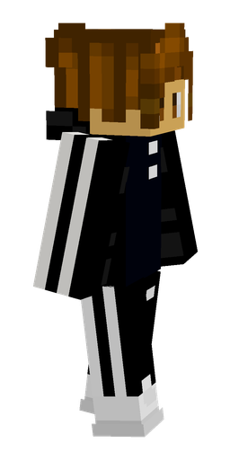 Black skin: body, right side render