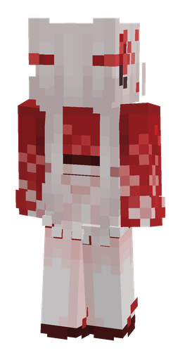 Pink skin: body, back render