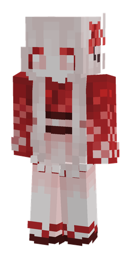 Pink skin: body, front render