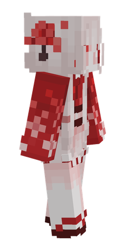 Pink skin: body, right side render