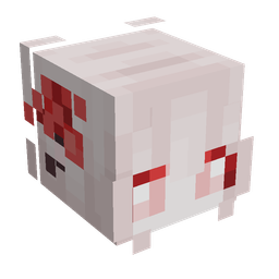 Pink skin: head render