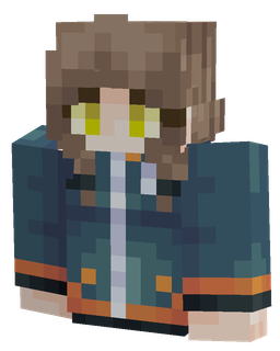 Blue skin: bust render