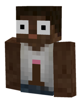 Blue skin: bust render