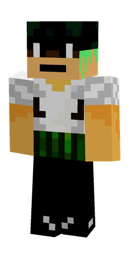 Black skin: body, front render