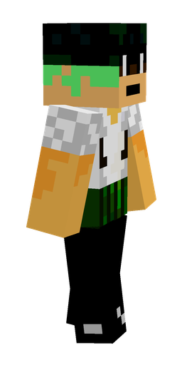 Black skin: body, right side render