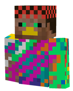 Blue skin: bust render