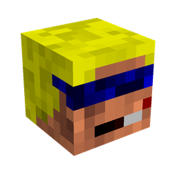 Blue skin: head render