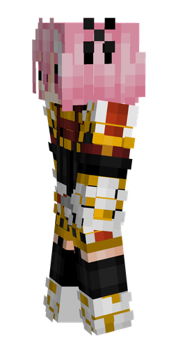Black skin: body, left side render