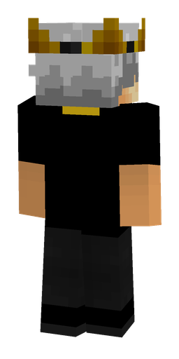 Black skin: body, back render