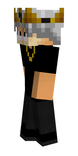 Black skin: body, left side render
