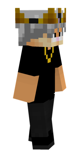 Black skin: body, right side render