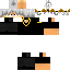 Black skin: raw texture render