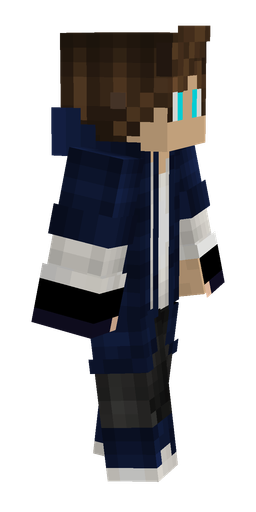 Black skin: body, right side render