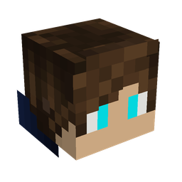 Black skin: head render