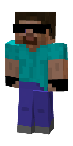 Black skin: body, front render