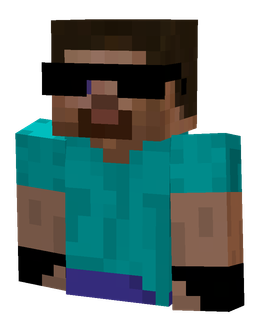 Black skin: bust render