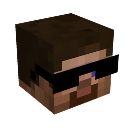 Black skin: head render