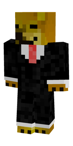 Black skin: body, front render