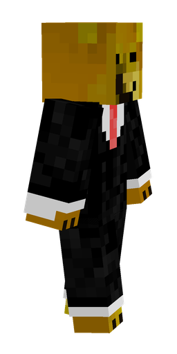 Black skin: body, right side render