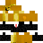 Black skin: raw texture render