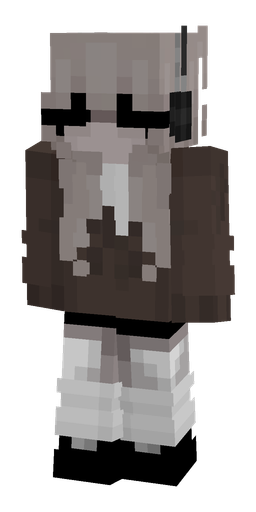 Black skin: body, front render