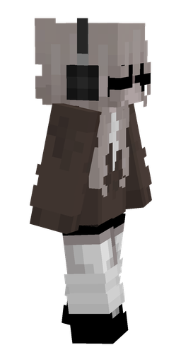 Black skin: body, right side render