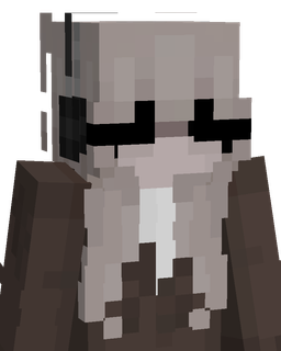 Black skin: bust render