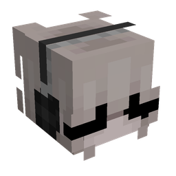 Black skin: head render