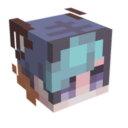 Blue skin: head render