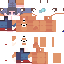 Blue skin: raw texture render