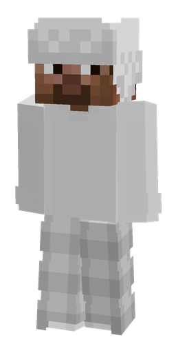 Gray skin: body, front render