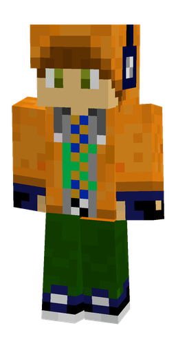 Brown skin: body, front render