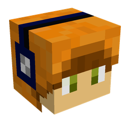 Brown skin: head render