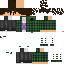 Black skin: raw texture render