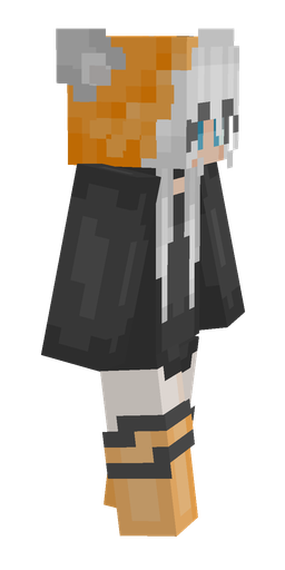 Black skin: body, right side render