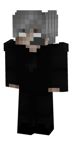 Black skin: body, front render