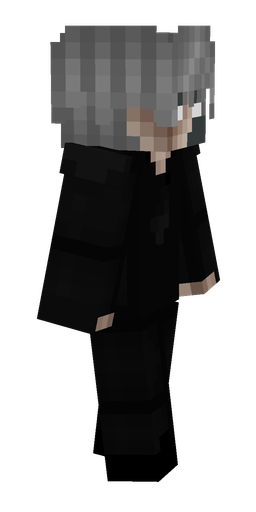 Black skin: body, right side render