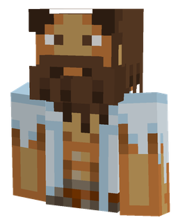 Blue skin: bust render