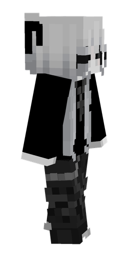 Black skin: body, right side render