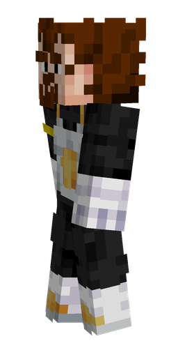 Black skin: body, left side render