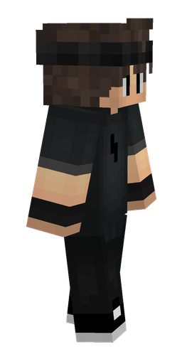 Black skin: body, right side render